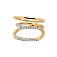 Anneau Comete Femme in Or Diamante ANB 499
